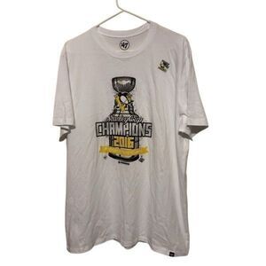 Pittsburgh Penguins 2016 Stanley Cup Champs Size XL T-Shirt *New*